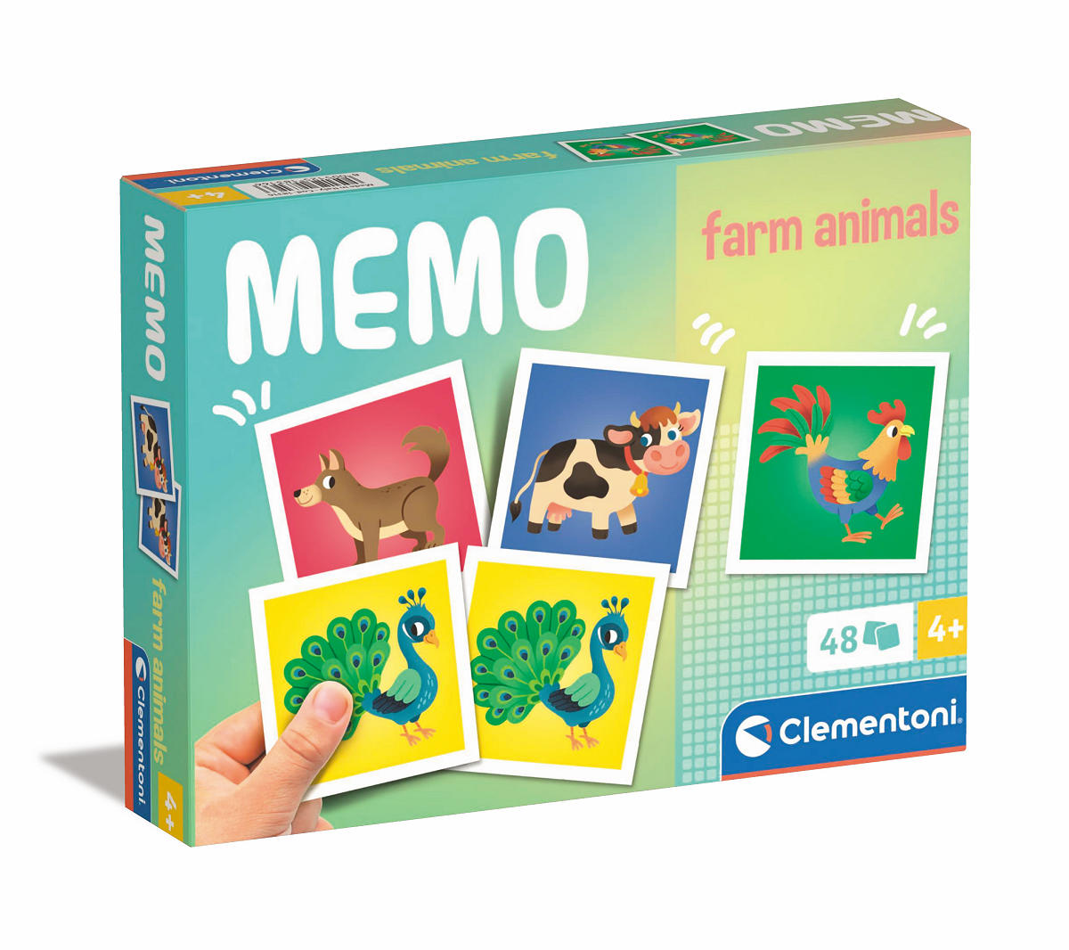 CLEMENTONI MEMO BOERDERIJ DIEREN - 8005125183166 - 534319