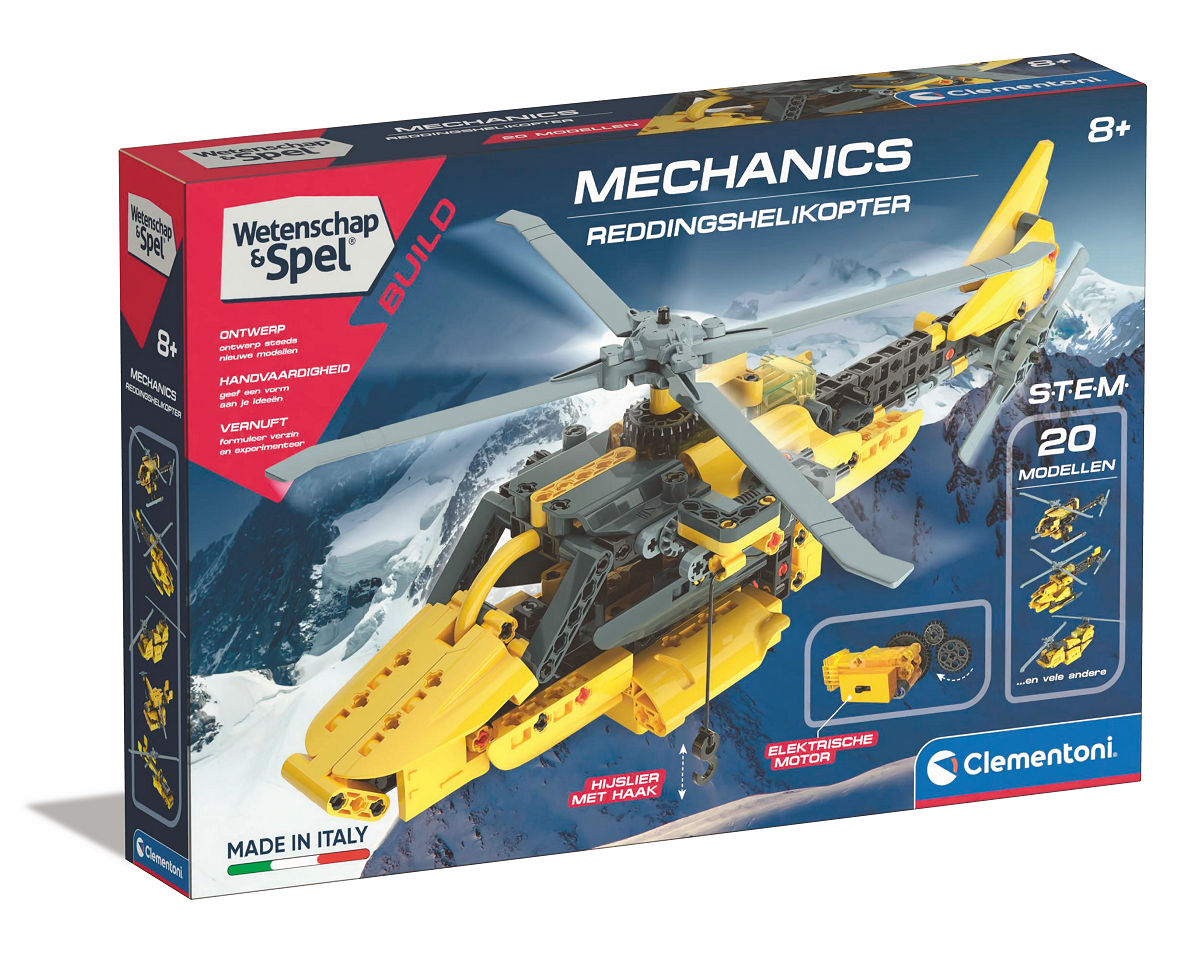 CLEMENTONI REDDINGS HELIKOPTER MECHANICA - 8005125560233 - 533488