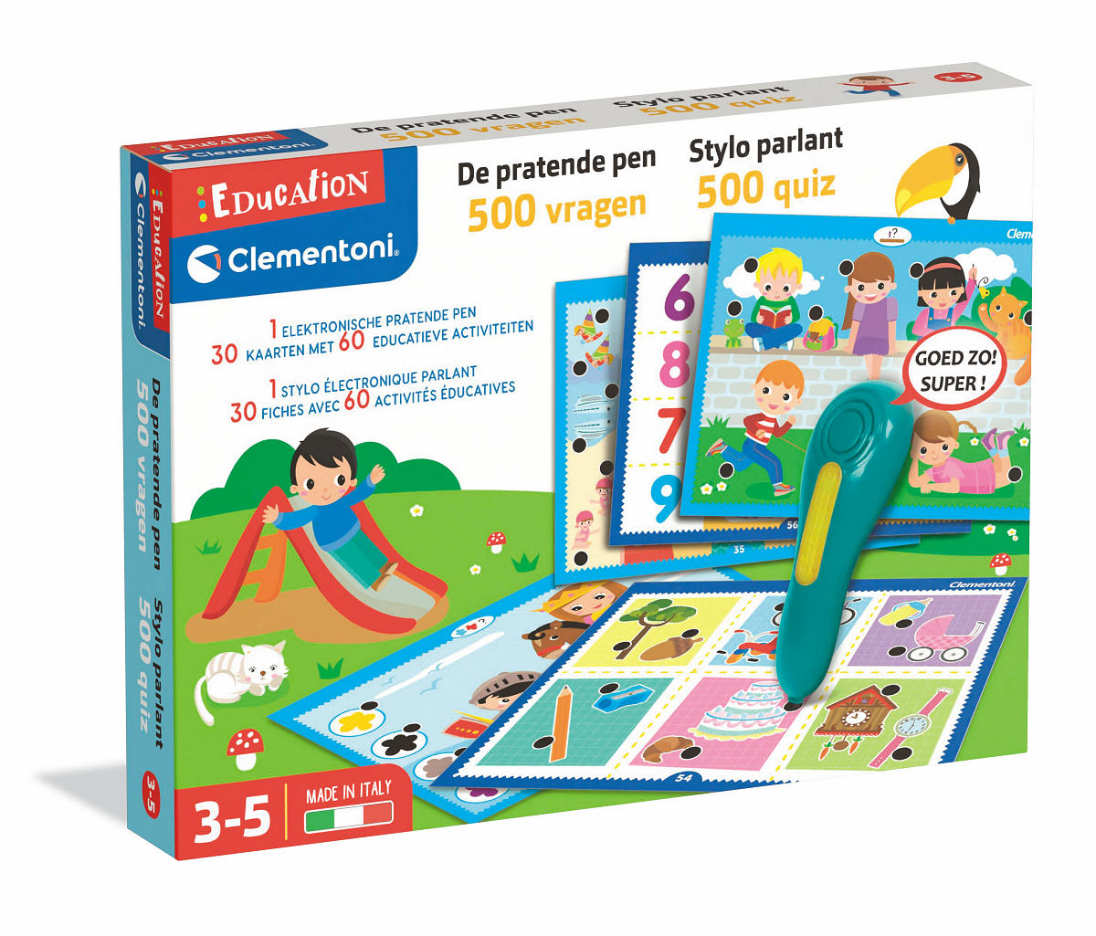 CLEMENTONI EDUCATION PRATENDE PEN 500 VR - 8005125566075 - 0010538120