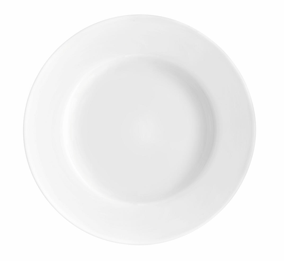 BORMIOLI DIEP BORD 23 CM OPAAL GLAS WIT - 8411712218119 - 011925