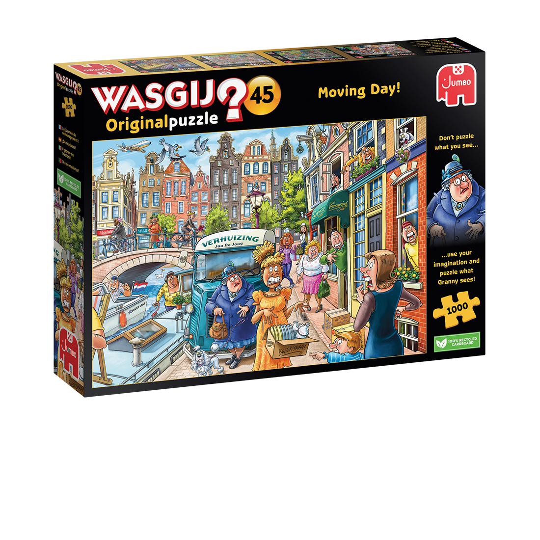PUZZEL WASGIJ VERHUISDAG ORIGINAL 45 - 8710126003589 - 535504