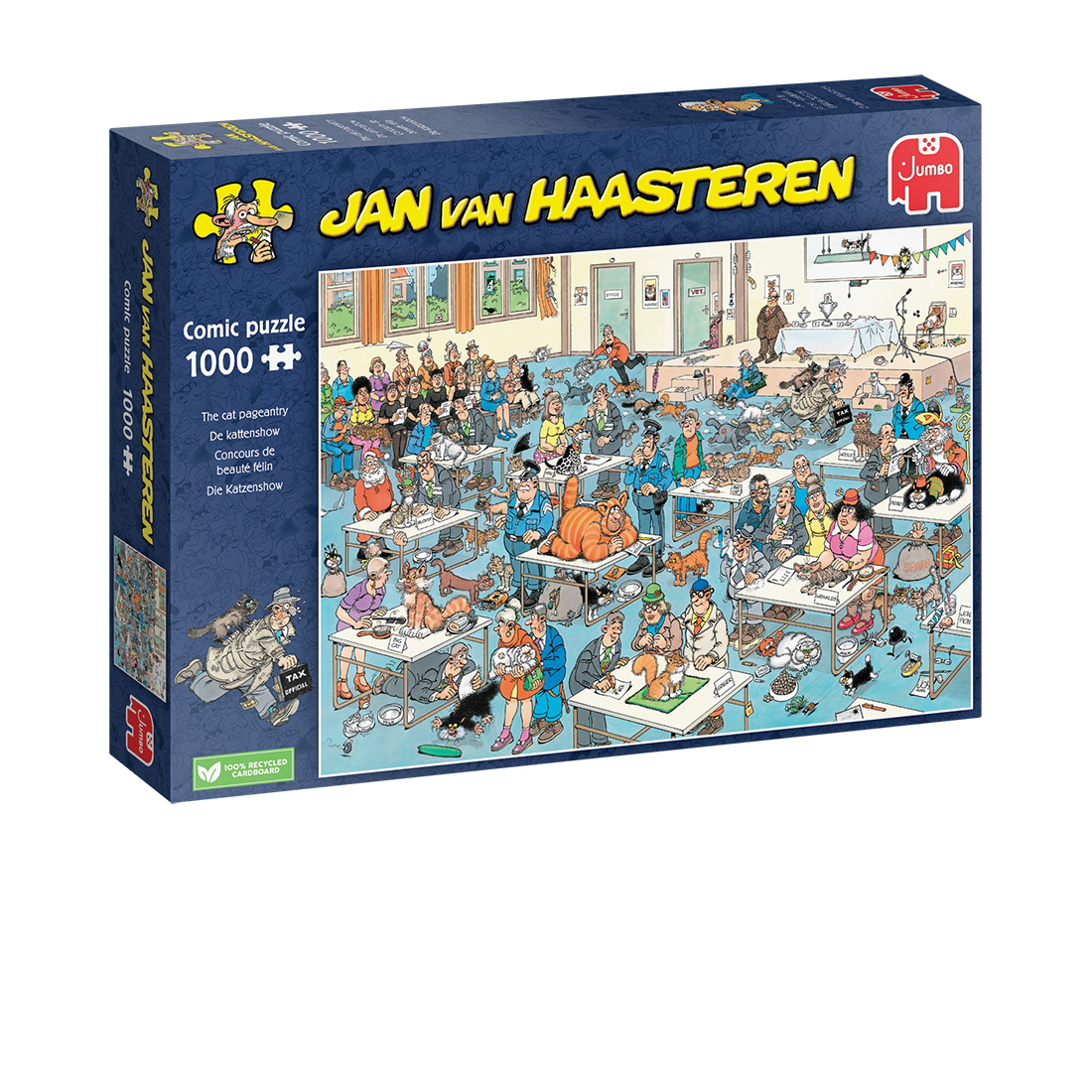 JAN VAN HAASTEREN DE KATTENSHOW 1000ST - 8710126011034 - 532677