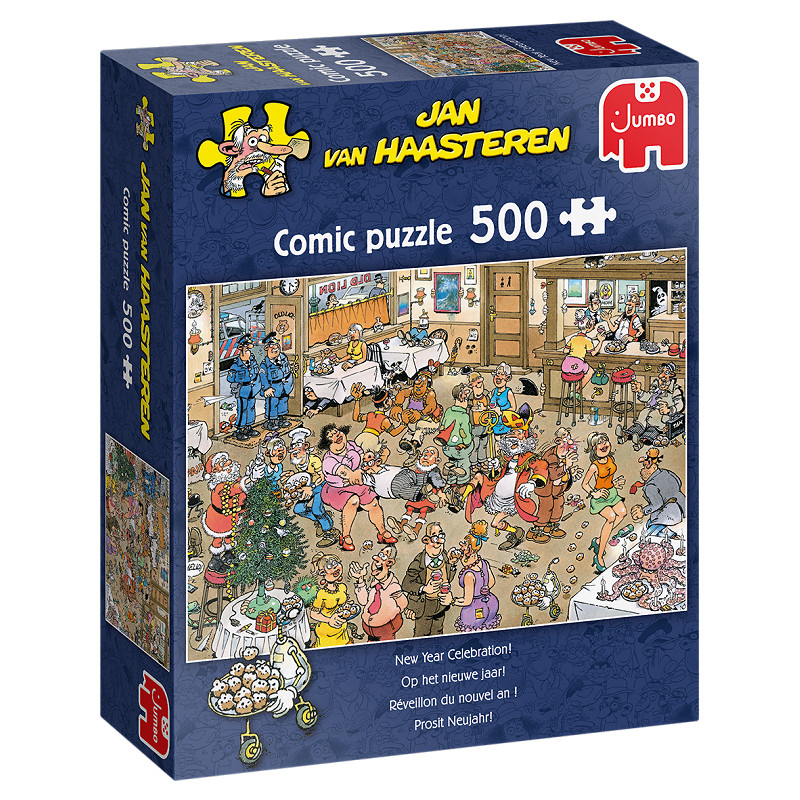 PUZZEL JVH OP HET NIEUWE JAAR 500 STUKJE - 8710126200346 - 523329