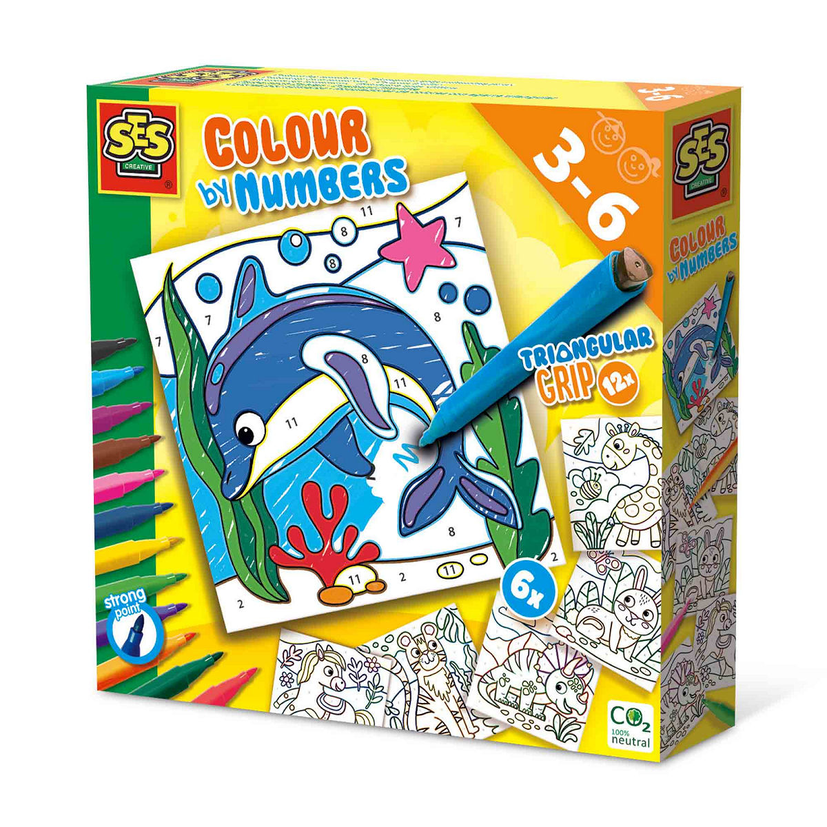 SES KLEUREN OP NUMMERS - 8710341146900 - 0010537863