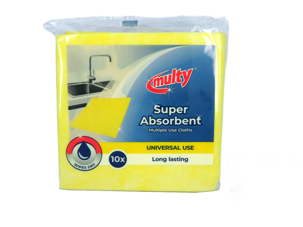 MULTY VISCOSEDOEK 10 STUKS - 8710648892104 - 513876
