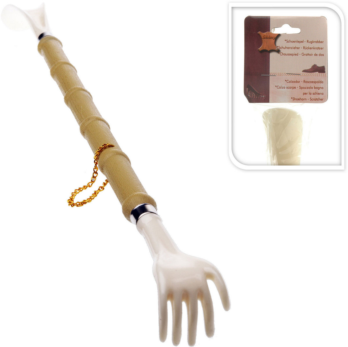 SCHOENLEPEL/RUGKRABBER 2 in 1 - 8711295279423 - 026747