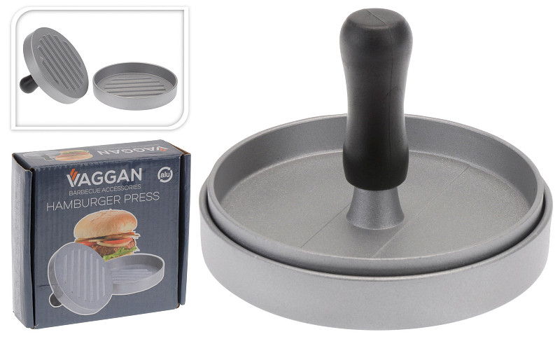 HAMBURGERPERS ALUMINIUM - 8711295724442 - 496347