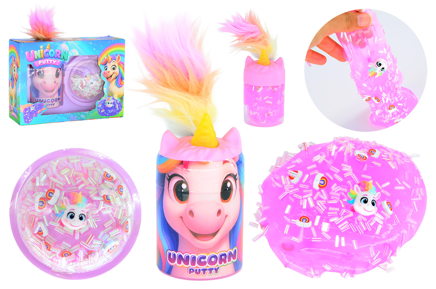 EENHOORN PUTTY MET ACCESSOIRES IN DOOS - 8711866246656 - 0010555290