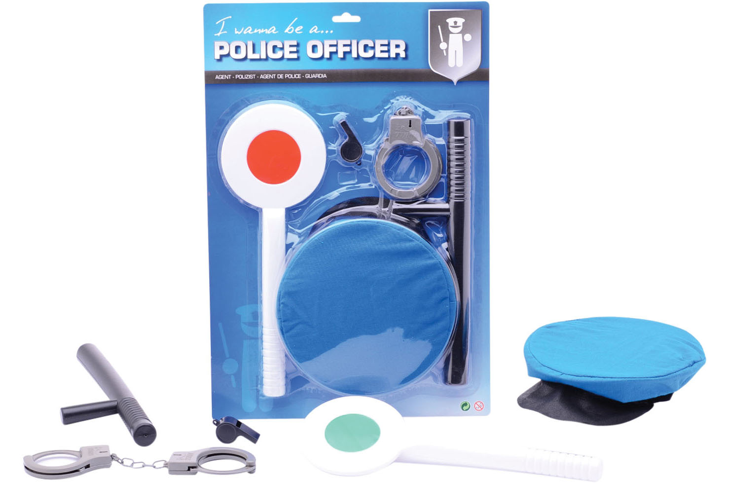 POLITIE SPEELSET OP KAART - 8711866260027 - 070353