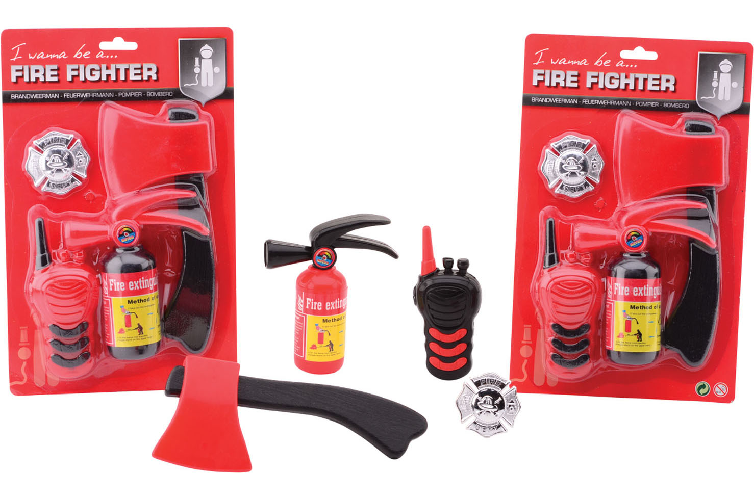 BRANDWEER STARTERSET OP KAART 2 ASSORTI - 8711866269754 - 417020