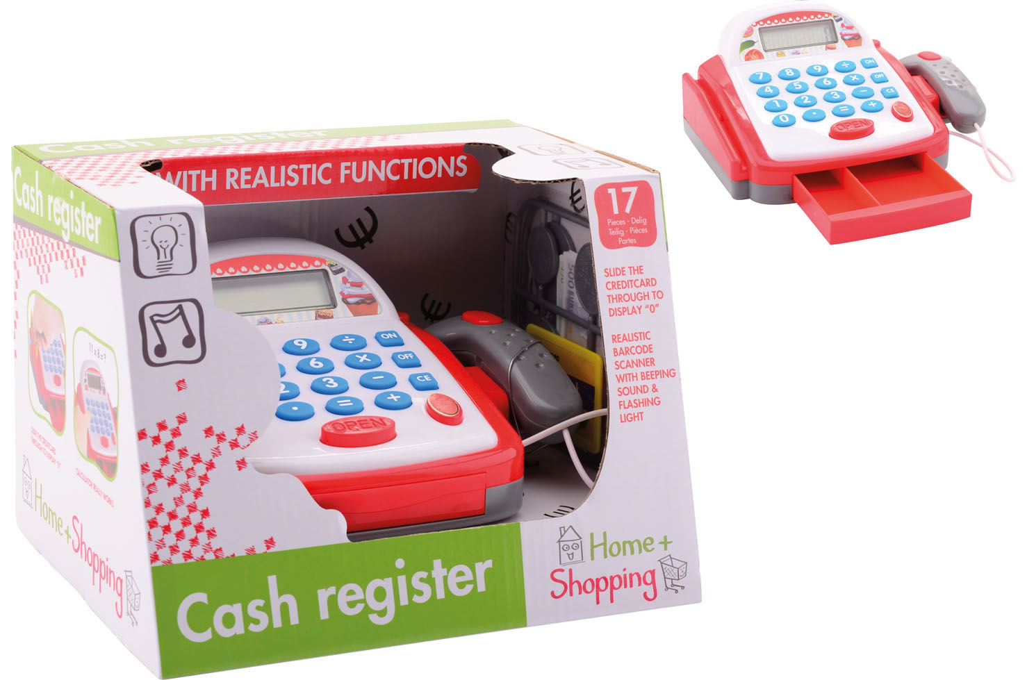 KASSA HOME AND SHOPPING MET LICHT - 8711866275977 - 499458