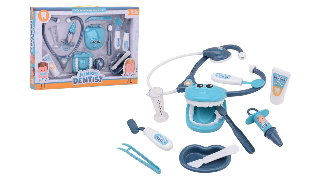 TANDARTS SPEELSET IN DOOS 13 DELIG - 8711866277285 - 534679