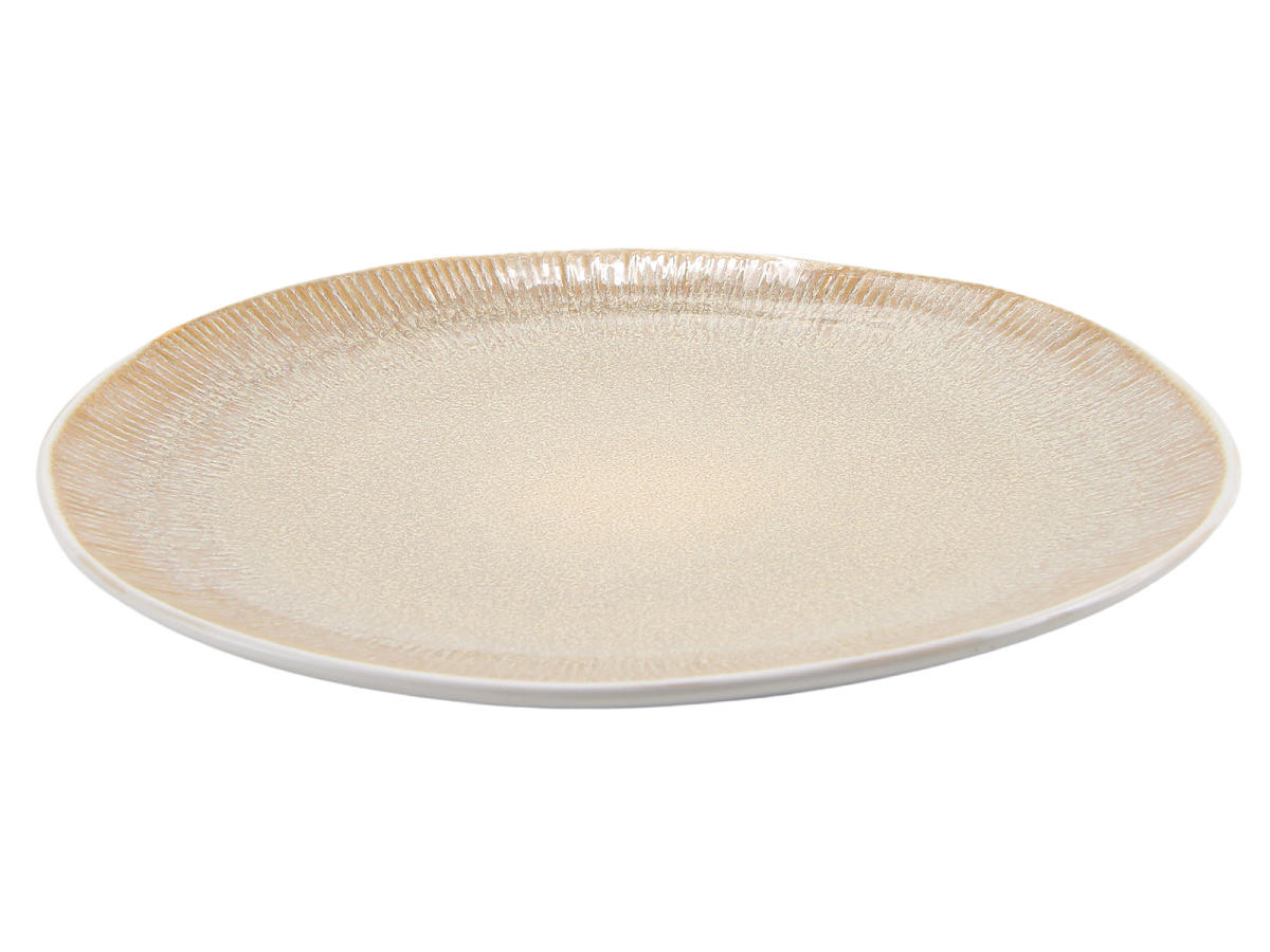 DINERBORD TZIA CREME 27CM AARDEWERK - 8712442829744 - 0010537896