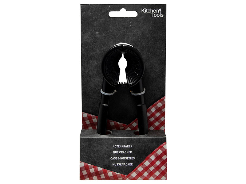 NOTENKRAKER (HOUTEN) GREEP ZWART - 8712442998686 - 497163