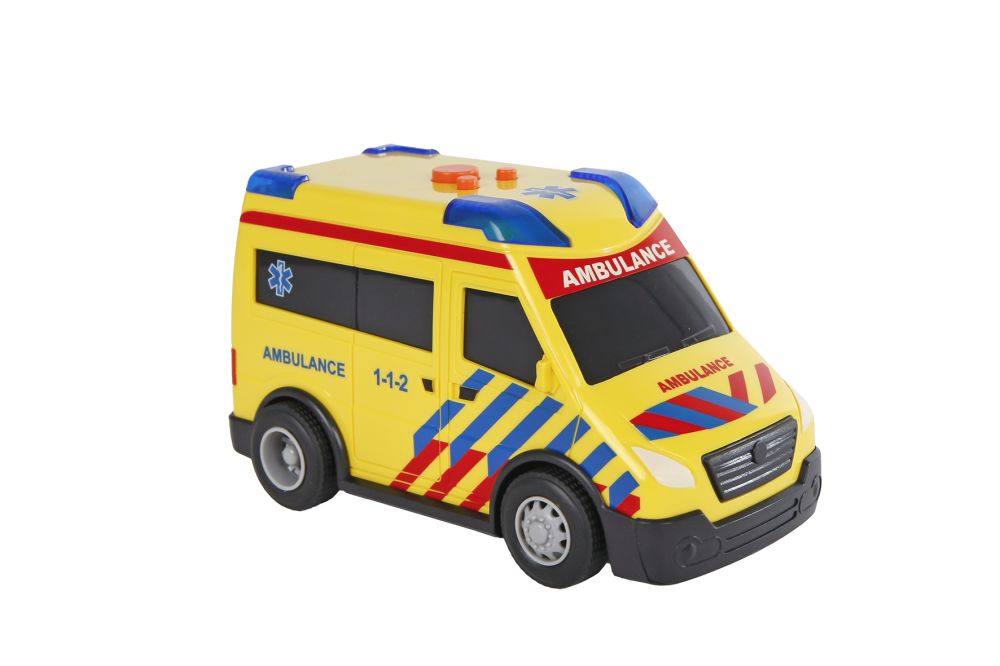 2PLAY AMBULANCE LICHT & GELUID 14 CM - 8713219493274 - 534085