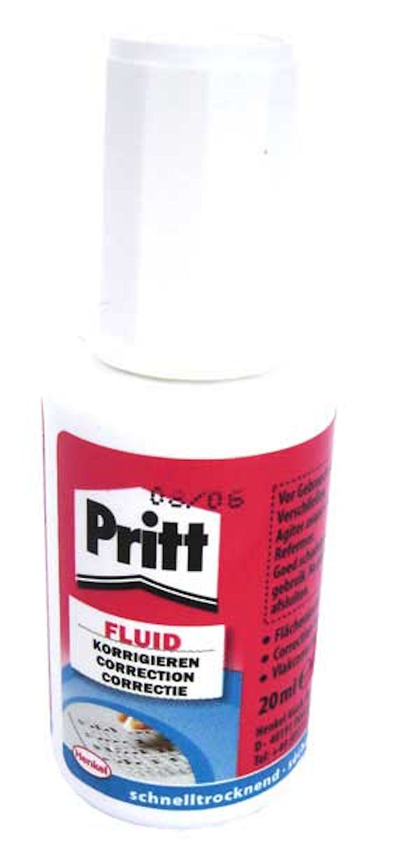 PRITT CORRECTIE FLUID 20ML - 8713987340381 - 055922