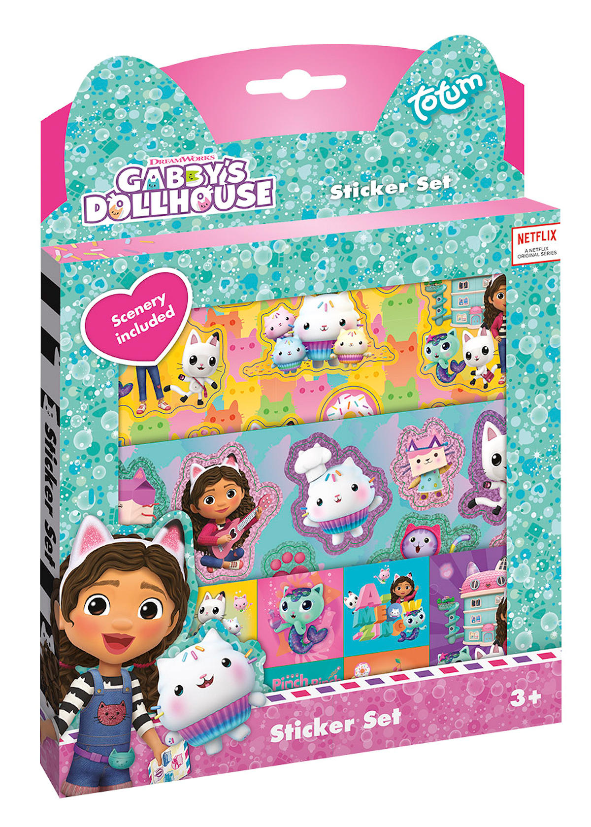 TOTUM GABBYS DOLLHOUSE STICKERSET - 8714274420335 - 533307