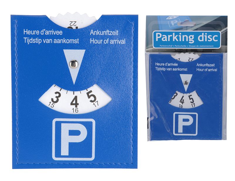 PARKEERSCHIJF BLAUW 11X15C - 8718158263926 - 504872