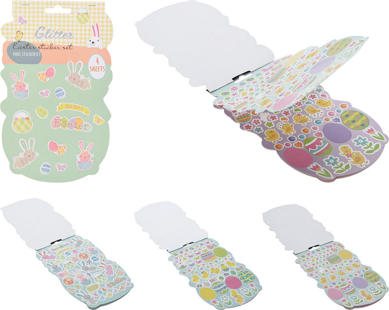 PAAS STICKER BOEKJE GLITTER - 8720573512763 - 534569