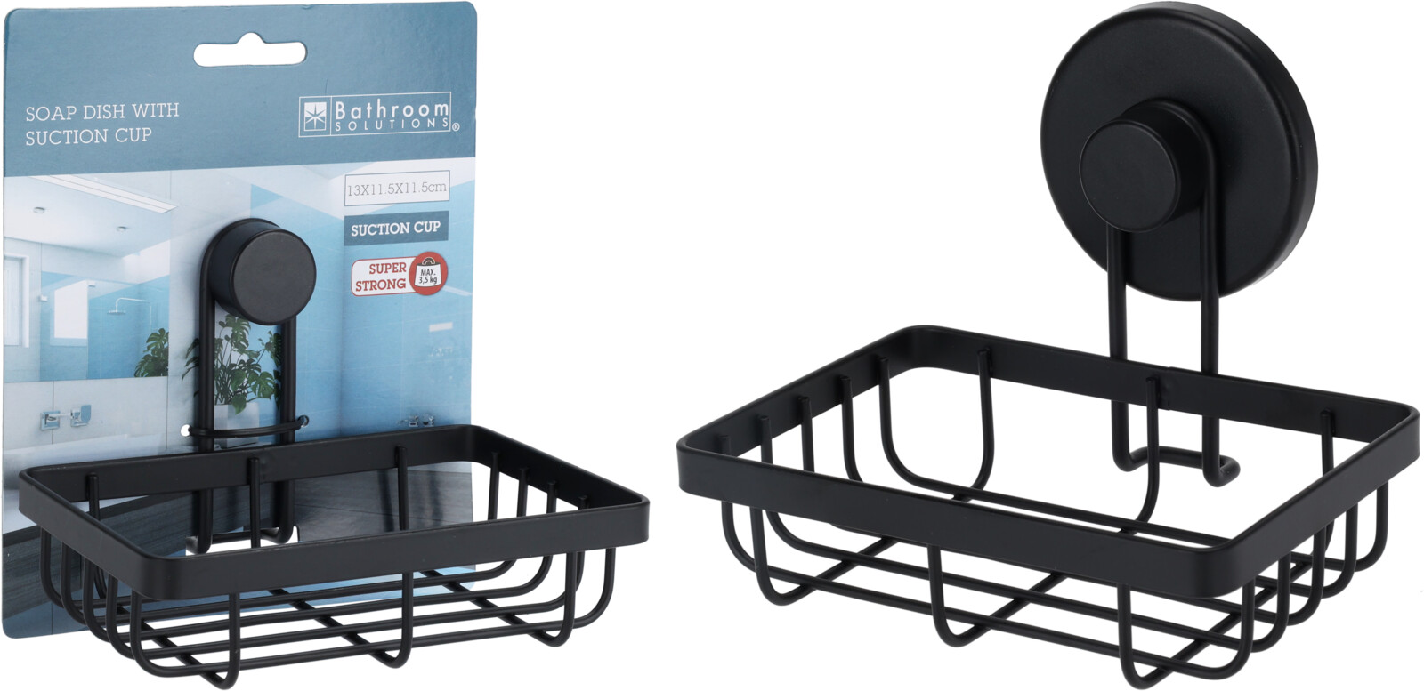 BS ZEEPBAKJE + ZUIGNAP ZWART - 8721037111751 - 282273