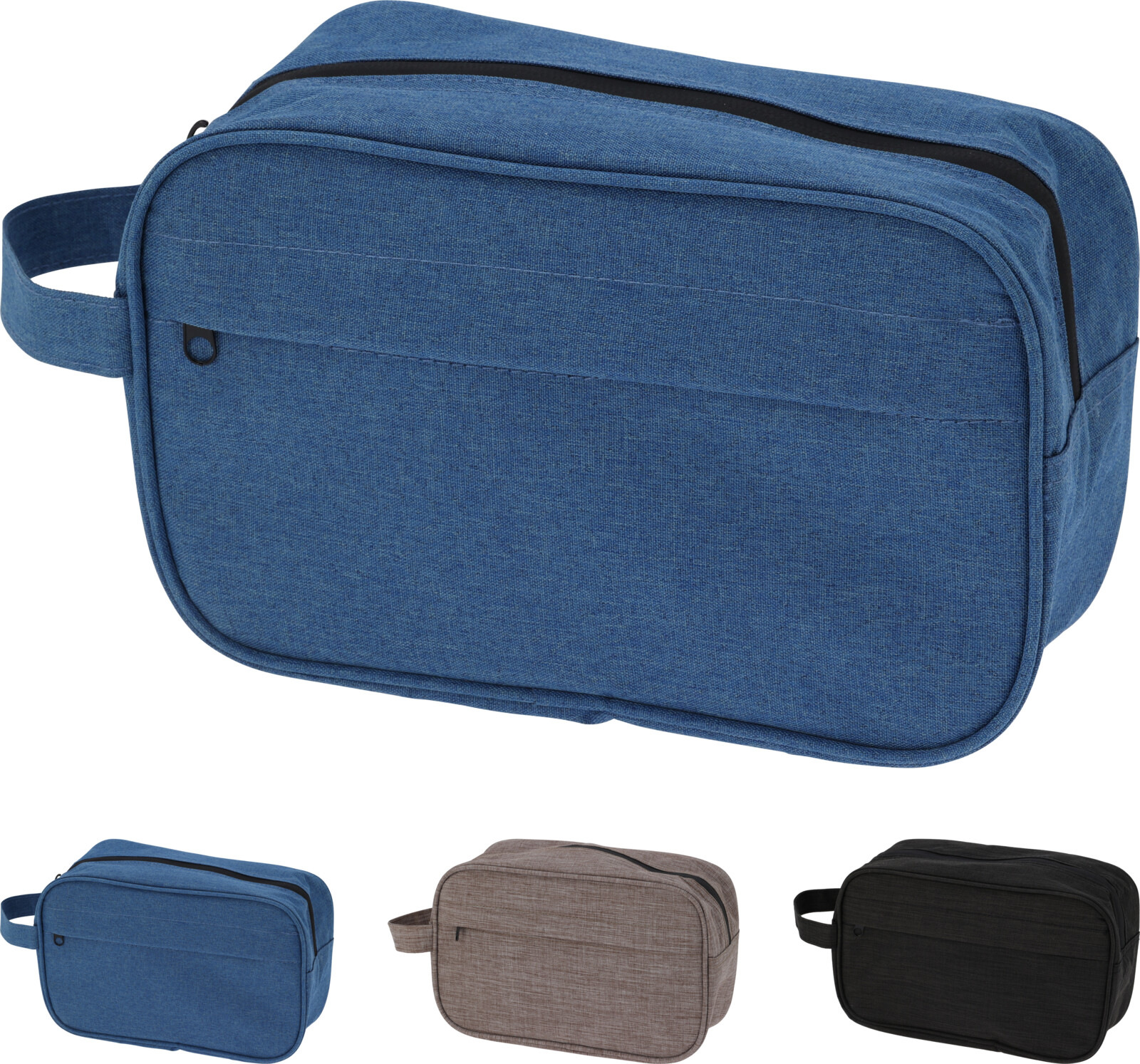 TOILETTASJE 25X11X16CM 3 ASS KLEUR - 8721037331685 - 511823