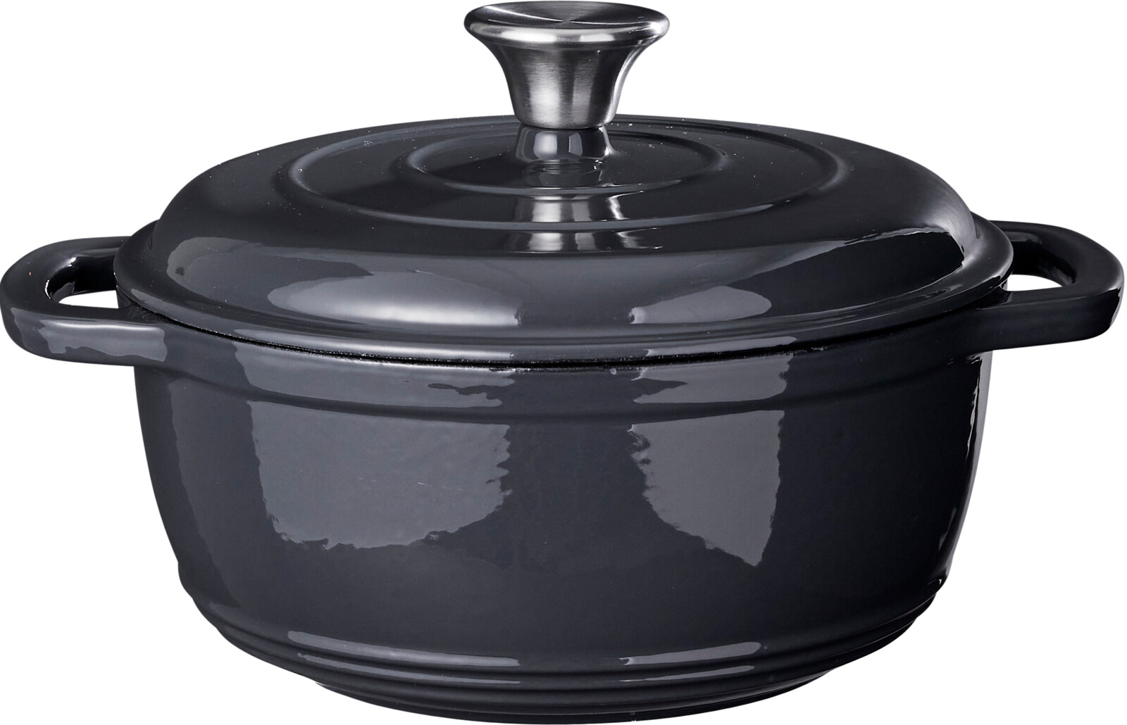 SIAKI BRAADPAN GIETIJZER 22 CM GRIJS - 8721037762168 - 512762