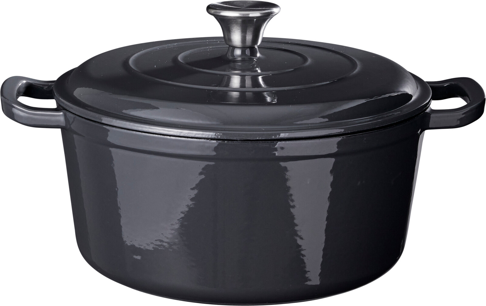 SIAKI BRAADPAN GIETIJZER 26 CM GRIJS - 8721037762403 - 511018