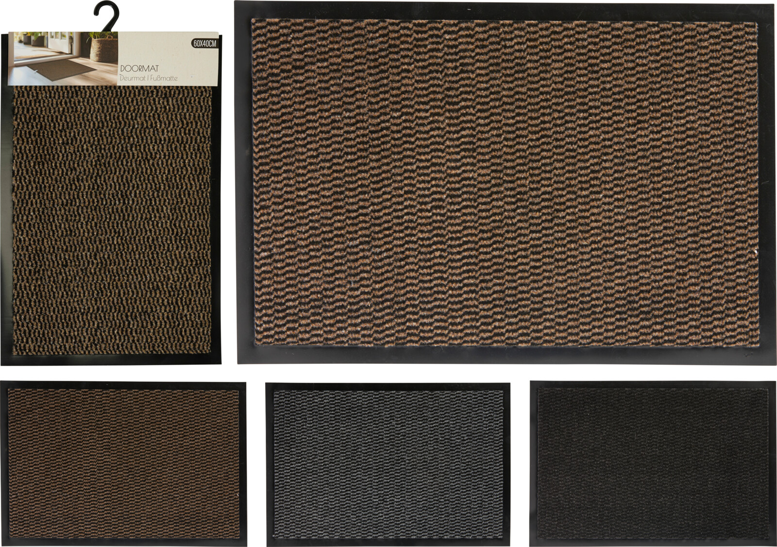 DEURMAT BINNEN 40 X 60 CM SCHOONLOOP - 8721037855594 - 413129