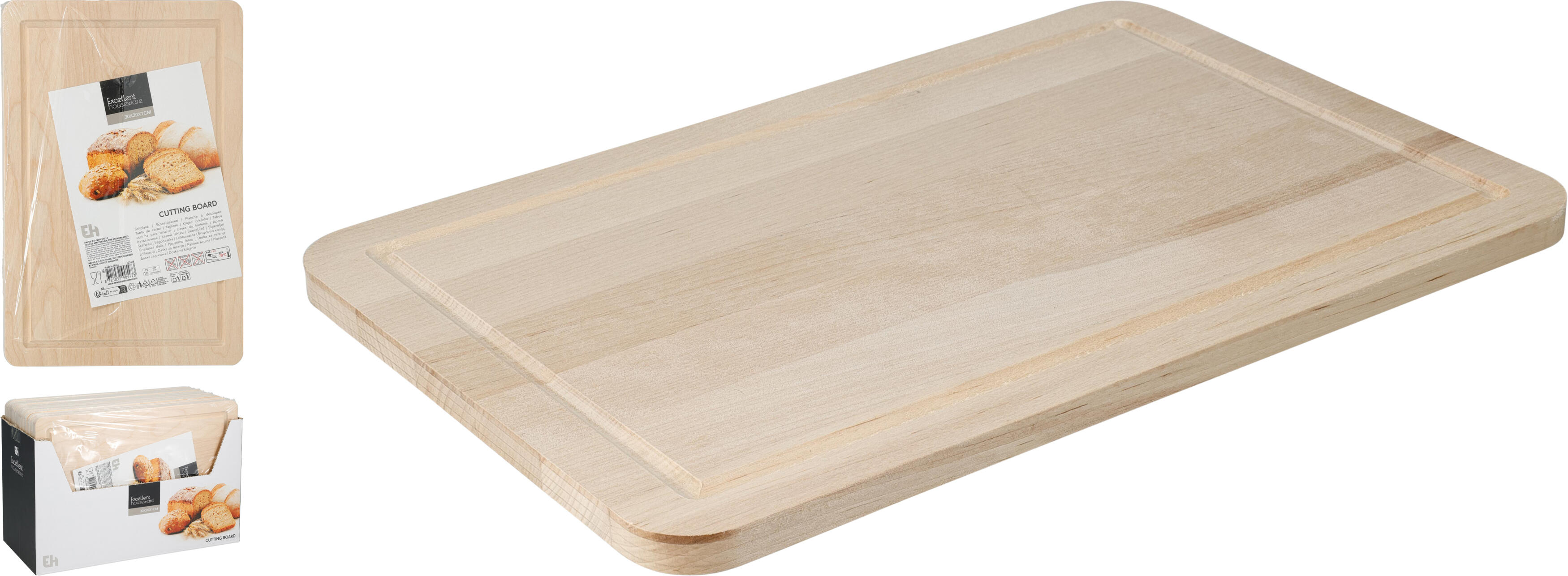SNIJPLANK BERKENHOUT - 30X20CM - 8721037905473 - 0010554535