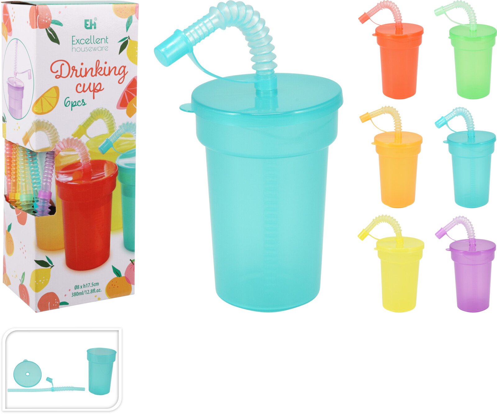 DRINKBEKER SET A 6 STUKS 380ML - 9 10 20 30 40 50 60 70 80 90 100 110 120 130 140 150 160 170 180 190 200 210 220 230 240 250 260 270 280 290 300 310 320 330 340 350 360 370 380 390 400 410 420 430 440 450 460 470 480 485 - 518210