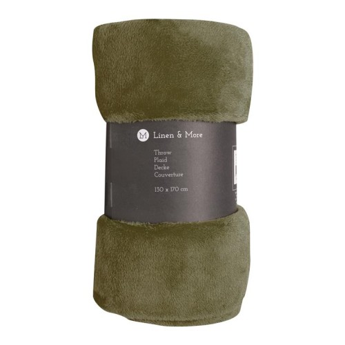 PLAID MARMARIS 130X170 CM KAKHI - 9 8 - 530807