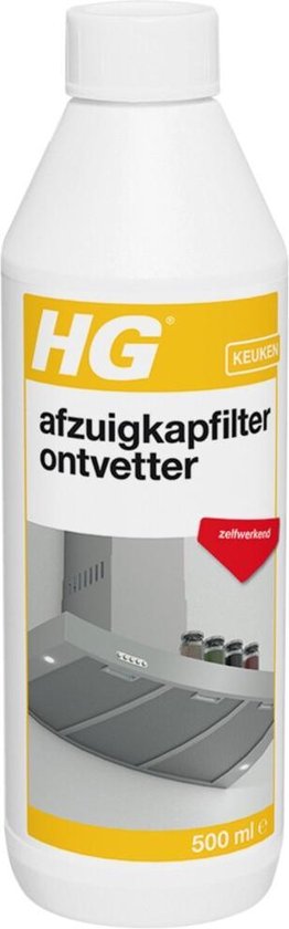 HG AFZUIGKAPFILTER ONTVETTER ½L - Afzuig - 306267