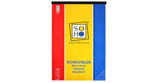 SOHO SCHRIJFBLOK A4 LIJN - Download 72 