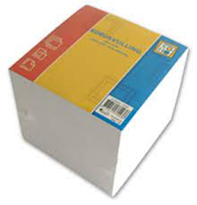 KUBUSBAKVULLING WIT 9X9CM - Download 76  - 055482