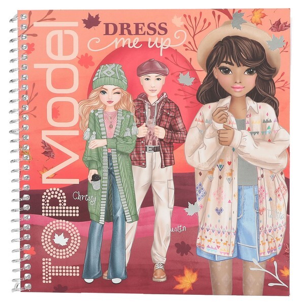 TOPMODEL DRESS ME UP STICKERBOOK COSY - Dress me up cosy - 537021