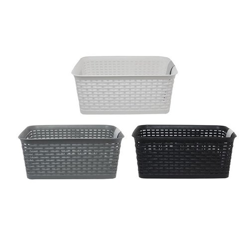 OPBERGMAND 25X19X 10,5CM ASSORTI - Mand 25x19x105cm - 521710