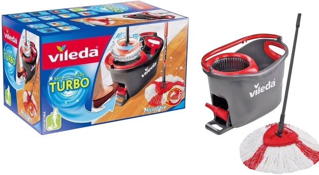 VILEDA EASY WRING & CLEAN TURBO PEDAAL - Mopset vileda easy wring clean turbo 2 - 492775