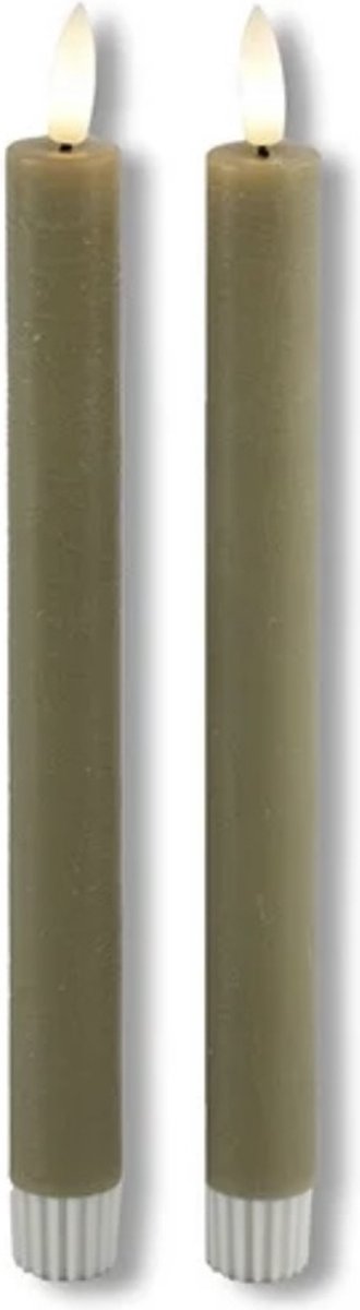 LED DINERKAARS TAUPE + AFSTANDSBEDIENING - Taupe - 532835