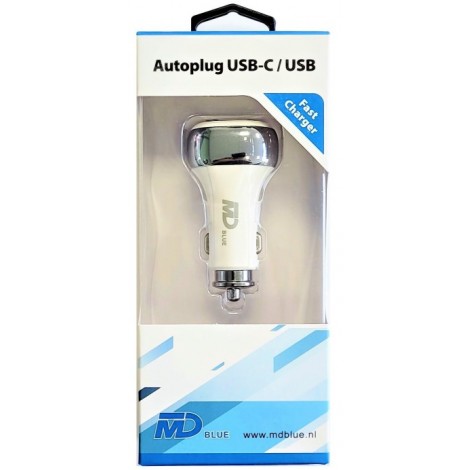 AUTOLADER 1X USB-C 20W + 1 X USB 3 - Usb - 534694
